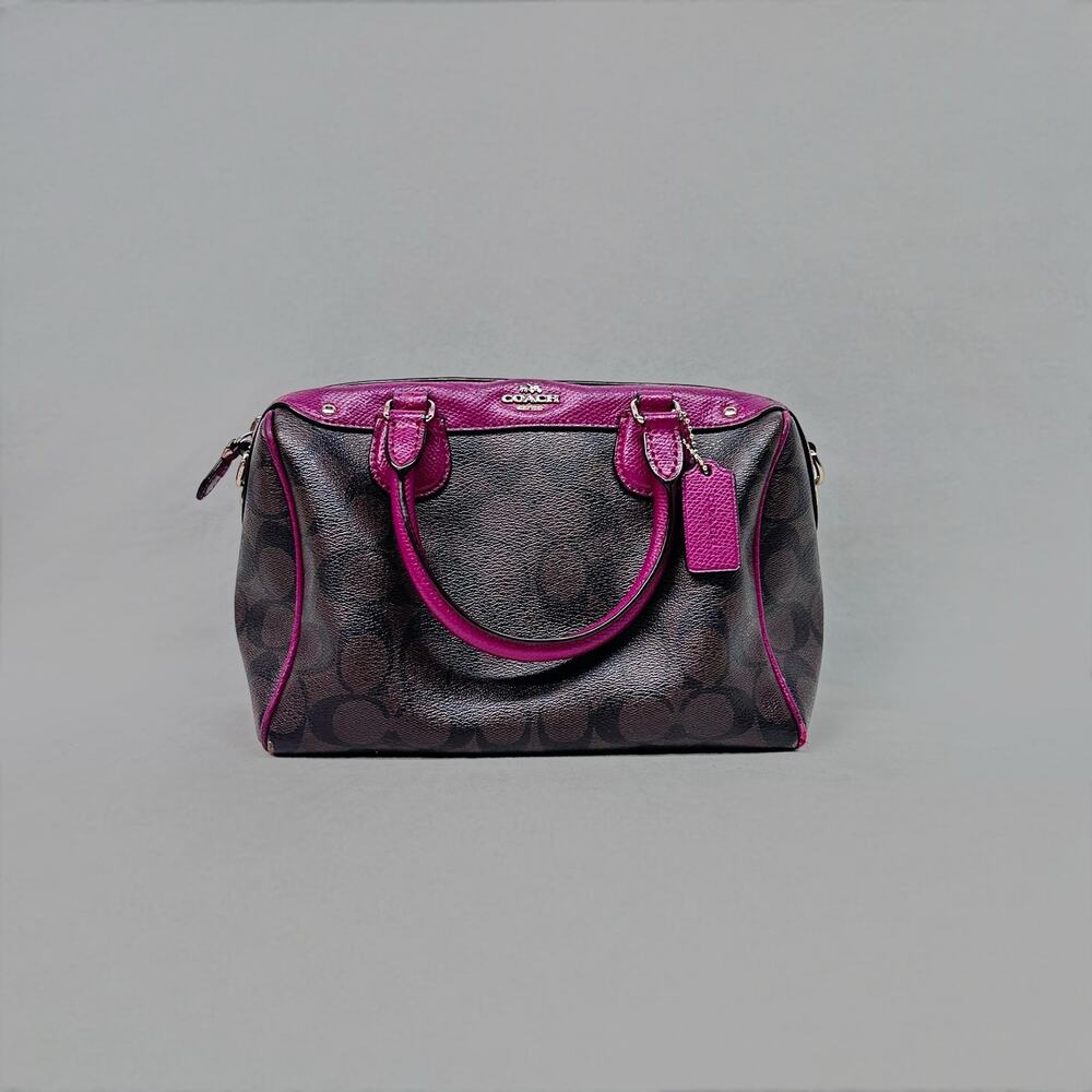 Coach Black and Pink Shoulder Bag